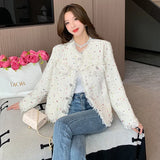 Wave Dot Small Fragrant Coat Trend Fashion Short-Term