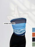 Toloer Anti-Slip Double Mesh Wipe Chest Top Design Sense Short Beautiful Inside The Hot Girl Outside The Vest