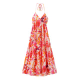 New Summer Printed Lace Dress Shows A Slim Dress At The Waist And 2298106.-Outfit