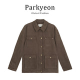 Style Design Workwear Jacket With Temperament Shirt High Waist Shorts Three-Piece