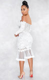 Formal Lace Sweetheart Mermaid Party Dress 703-0-Outfit