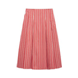 Homemade New Women's Striped Short T-Shirt 2309/692 Mm. Flute Dress