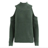 Sweaters Women Autumn & Winter Pullover Sexy Off Shoulder Long Sleeve Woman Sweater Pullovers Fashion Casual Moda Mujer