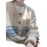 Style Fashion Twist Sweater Autumn And Winter Short 2024 New Autumn And Winter Design Cardigan-Outfit