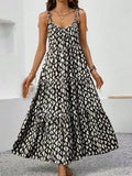 Women's Triangle Printed Suspension Dress Cake