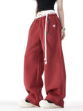 Toloer Jazz Dance Hip Hop Sports Pants Female Autumn And Winter Straight Loose Hip-Hop Lovers Wide Leg