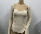 Toloer New Autumn And Winter Elastic Open Shoulder Base Knit-Outfit