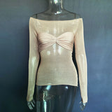 Spring And Summer Explosion Women's Clothing Thin Perspective