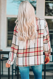 Button Down Shirt Jacket with Breast