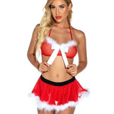 Underwear Pajamas Two Sets Of Simulated Silk Charm Slings Shorts Fascination Sex Emotional Fun Home