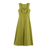 Homemade New Women's Oceaned T00 Flax Flax Flax Dress