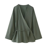 New Spring Style Kimono Coat 5427743 Trousers 5427431-Outfit