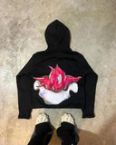 autumn and winter men fun pattern printed casual hoodie Harajuku Gothic style couple trendy sweatshirt streetwear 1028-1-Outfit