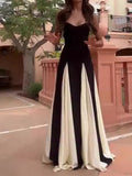 Summer New Fashion Match Gilled Waist Palette Sling