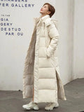 2022 Thick Down Parka Women Hooded Winter Warm Coat Korea Long Down Jacket Female Puffer Cotton Padded Jacket Snow