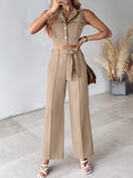 2025 Casual Fashion Collar Vest Suit Women's