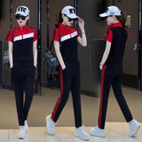 Women's tracksuit set pant suits two piece set women vetement femme 2022 Summer 2 piece set clothing women korean