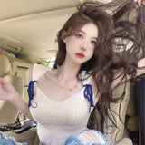 Soft Sister Sling Female Summer New Vest Wearing Sexy Hot Babes Small Figure French Sleeveless