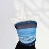 Toloer Anti-Slip Double Mesh Wipe Chest Top Design Sense Short Beautiful Inside The Hot Girl Outside The Vest
