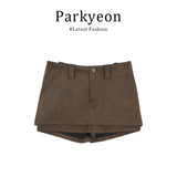 Style Design Workwear Jacket With Temperament Shirt High Waist Shorts Three-Piece