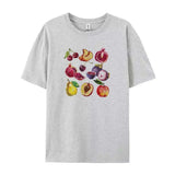Retro Fruit Graphic Tees-Outfit