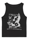 Toloer New 2024 Vest Wears The New Summer Sleeveless T-Shirt Slim Slim Sweet Hot Girl Short Top-Outfit