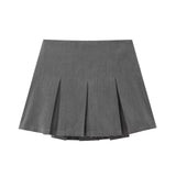 Women's New 2025 Casual High-Rise Thin Wide Folding Pure-Colored