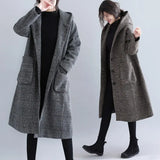 2025 Autumn And Winter New Fashion Temperament Loose Display Lanky Long Sleeve Dress