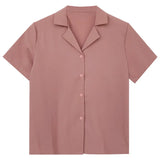 Toloer 2023 New Women's Versatile Short-Sleeved Shirt
