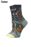 Socks Women Funny Harajuku Colorful Socks Cute Egg Food Art Printing Comfortable Fashion Harajuku Socks 2023