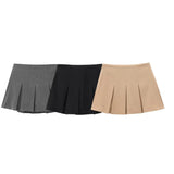 Women's New 2025 Casual High-Rise Thin Wide Folding Pure-Colored