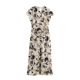 Printed Ampicula Dress Summer 2025 Design Kinesigeed Dress