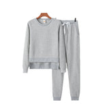 New Two-Piece Suit Irregular Fork Set Women's