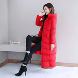 Winter Long Coat For Women Parka Feminina Plus Size Puffer Jacket Harajuku Coats Outerwear Snow Wear Hood Large Sizes