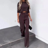 Fashion Casual Dress Women's Two-Piece Women's