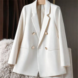 Toloer Suit Jacket Female Spring And Autumn 2024 New Small Spring And Autumn Suit Jacket Temperament Korean Version Casual Women-Outfit
