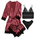 Women's Pajamas Sex Underwear Plus-Size Home Clothes New Lace