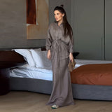 2025 New Women's Loose Casual Comfortable Denim Dress