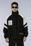 Autumn And Winter Millard Color Men And Women Korean Version Thin Padded Clothes Digital Printing Multi-Pocket Work Wind Autumn And Winter Coat Charge Man-Outfit
