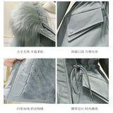 Add Velvet 2024 Winter New Style To Overcome Versatile Cotton-Padded Jacket Korean Version Short Cotton Jacket Loose Jacket Cotton-Padded Jacket-Outfit