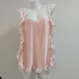 Pajamas Women's Summer Chiffon Thin High-End Pajamas Pure Desire With Chest Cushions All-In-One Beautiful Sling