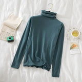 Women's Turtleneck Sweaters 2022 Autumn Winter Sweater Knitted Pullover Long Sleeve Women Sweaters Tops Jumper Pull Femme