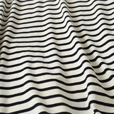 New Short-Sleeved Cotton Striped Simple Wind Dress In Summer-Outfit