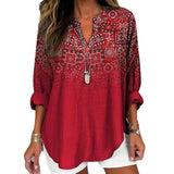 Women's Clothing Spring And Autumn Small V-Neck Long Sleeves Independent Day Crumums Simple Casual Temperament T-Shirt Long