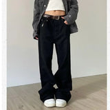 Vintage Washed Mid Rise Boyfriend Jeans-Outfit