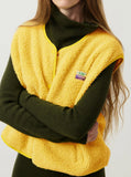 Short-Edose Vest 2025 New Casual Wind Loose Double Pocket Single Row Buckle