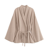 New Textured Double-Dual And Coat 5427734 Trousers