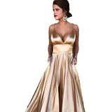 2025 New Women's Wish Sexy V-Neck Dress Suspension Evening