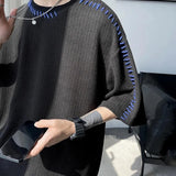 Boy Contrast Stitch
