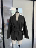 Spring And Autumn Women's Explosive Temperament Hairy Dark Brown Short Loose Thaied Coat